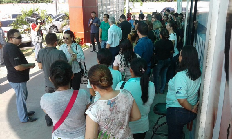 Susam informou que unidade ficou com a porta fechada devido a protesto de terceirizados (Foto: Divulgação)