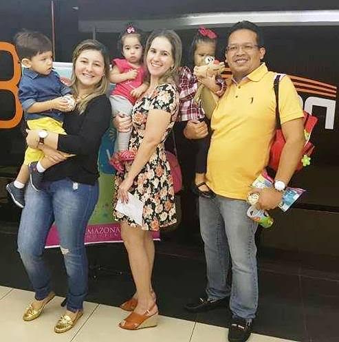 RENATA FONSECA, ELENDREA CAVALVANTE E ELVIS CHAVES