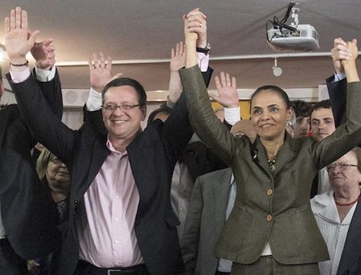 Marina Silva e Beto Albuquerque substituem a chapa Eduardo Campos e Marina (Foto: Divulgação)