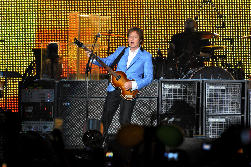 O primeiro dos dois shows de Paul McCartney na arena Allianz Parque está também entre os melhores (Foto: Alexandre Macieira/Divulgação)