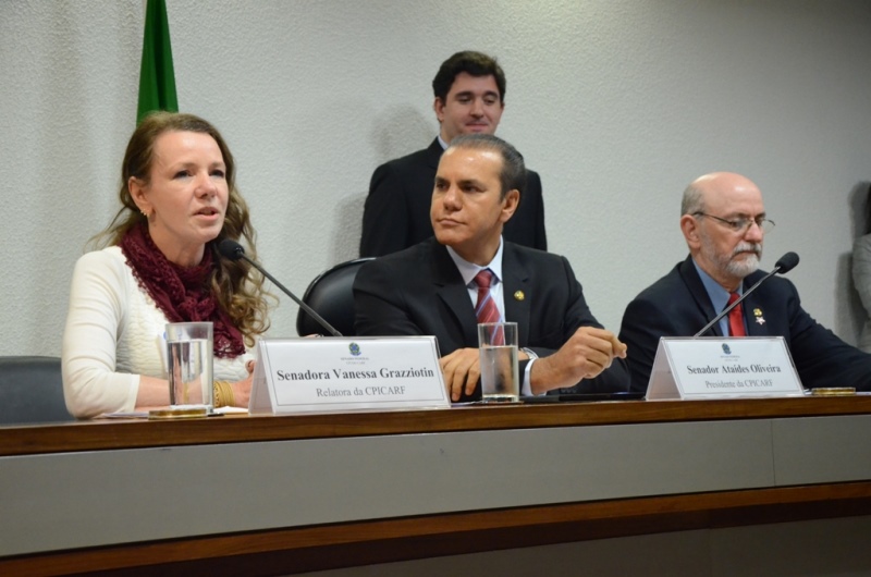 A Senadora Vanessa Grazziotin Foto:Marcelo Favaretti/Agência Senado)