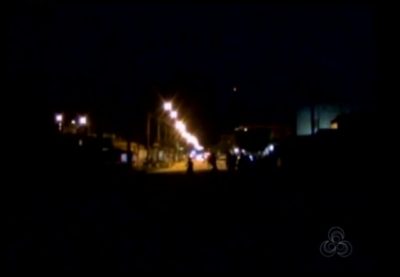 A falta de energia elétrica no município de Manicoré foi tema de reportagens no mês de abril na mídia local (Foto: Reprodução)