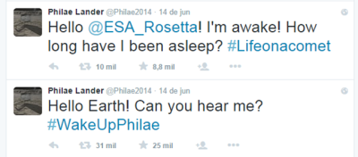 Philae Lander   Philae2014    Twitter