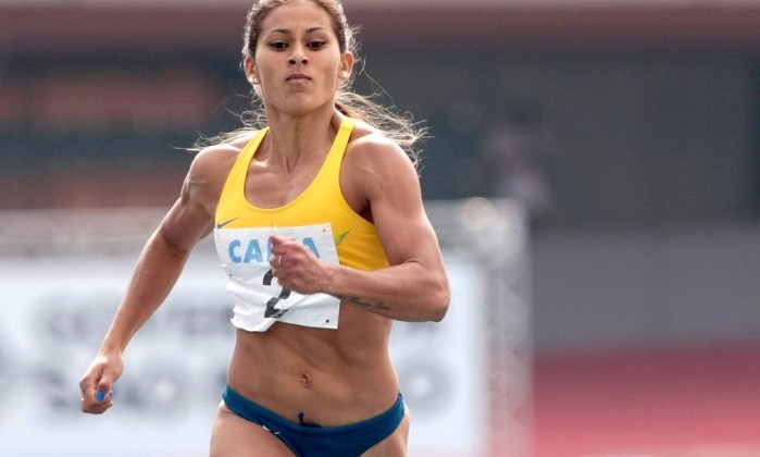 Mulher mais veloz da América do Sul Ana Cláudia Lemos Silva - Marcelo Ferrelli Divulgação CBAt
