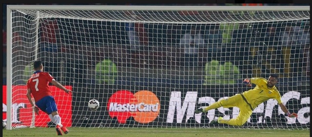Penalti Chile Argentina