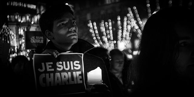 Protesto Charlie Foto: Hebdo Claude Truong-Ngoc Wikimedia Commons - cc-by-sa-3 0