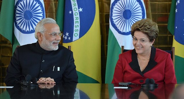 Brasil India Foto Reprodução