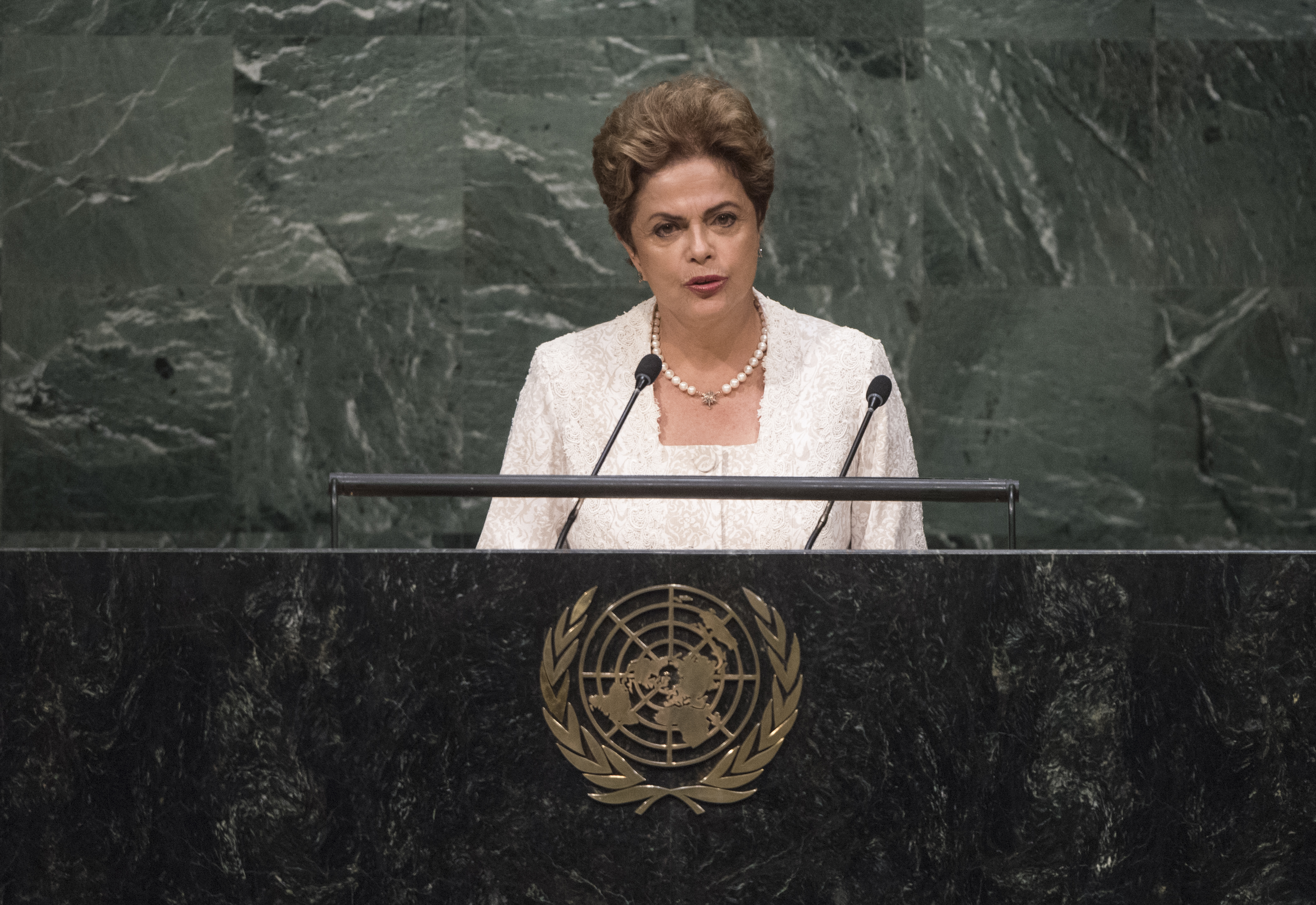 Address by Her Excellency Dilma Rousseff, President of the Federative Republic of BrazilFoto: Cia Pak/ ONU