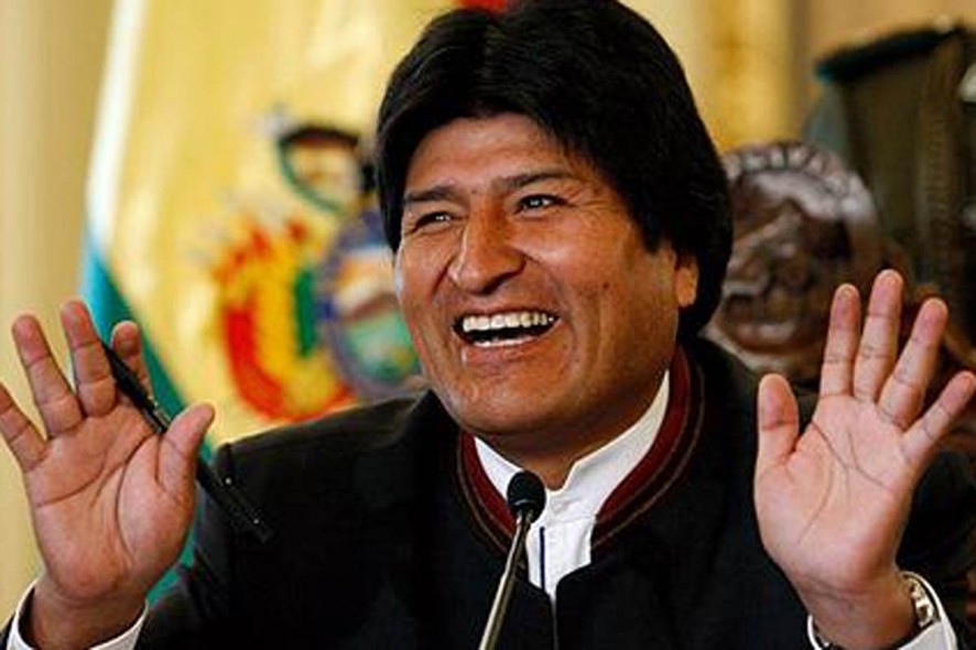 Evo Morales Foto Reprodução