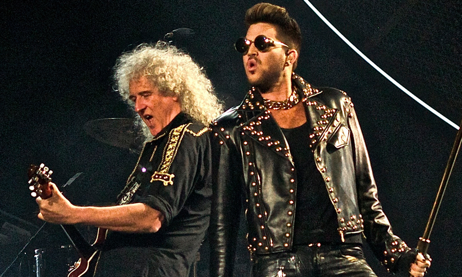 Brain May e Adam Lambert, novo vocalista do Queen: guitarrista participa de missões da Nasa (Imagem: YouTube/Reeprodução)