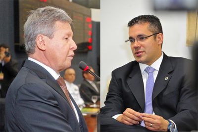 O prefeito Arthur Virgílio Neto e o deputado Josué Neto (Fotos: Divulgação)