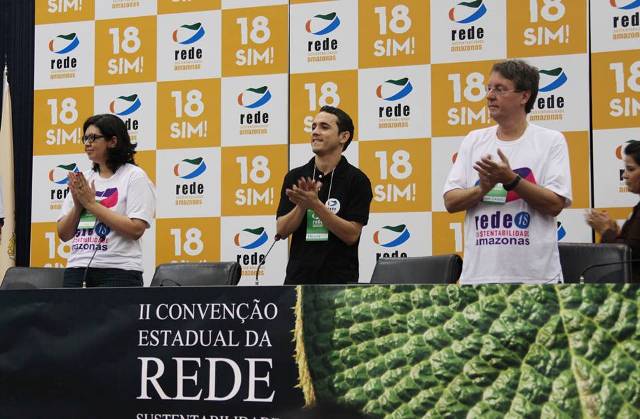 Convenção estadual da Rede realizada no sábado e no domingo em Manaus (Foto: Divulgação)