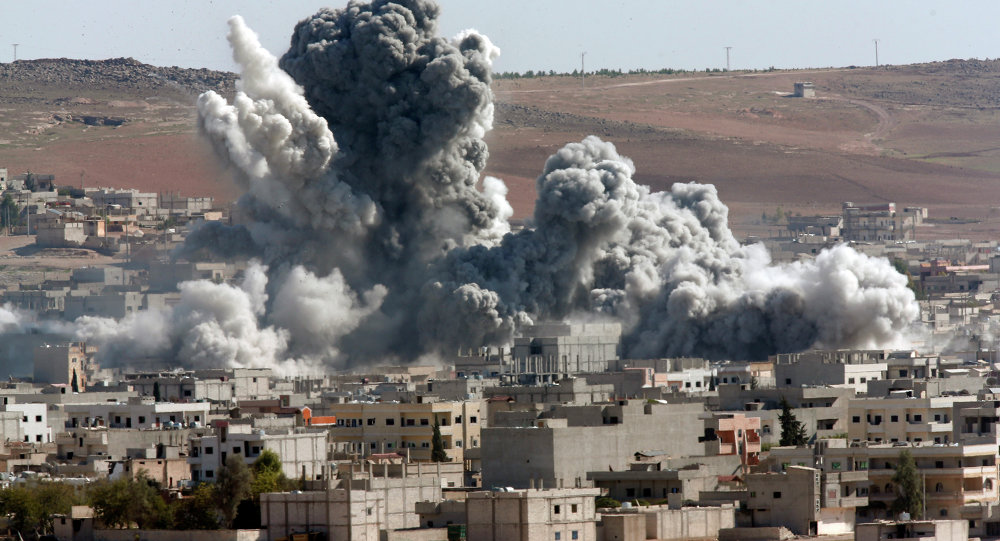 Rússia bombardeia Síria Foto Reproduçãp