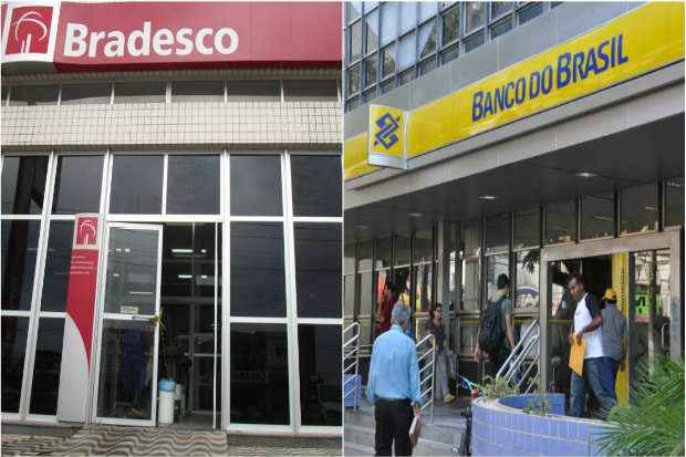 Ao lançar o banco para a baixa renda, Bradesco e BB miram cerca de 160 milhões de brasileiros que recebem até três salários mínimos mensais. FotoArteDP
