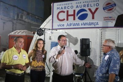 Adriana Mendonça e Marco Aurélio Choy apelam para uma campanha sem baixarias (Foto: Divulgação)