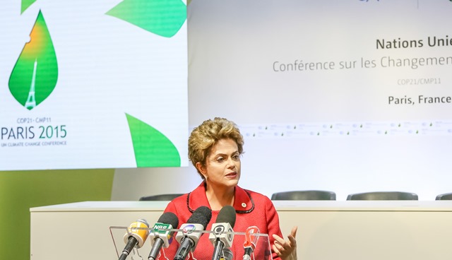 Paris - França, 30/11/2015. Presidenta Dilma Rousseff participa da Mission Innovation Launch Event durante 21º Conferência das Partes da Convenção-Quadro das Nações Unidas sobre a Mudança do Clima – COP21. Foto: Rafael Carlota/PR