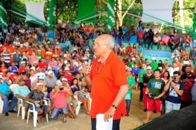 Governador José Melo começou um périplo por municípios do interior do Estado depois das férias (Foto: W.Redman/Secom)