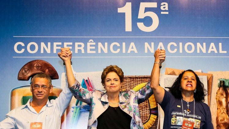 Presidenta Dilma Rousseff durante 15ª Conferência Nacional de Saúde Roberto Stuckert FilhoPR