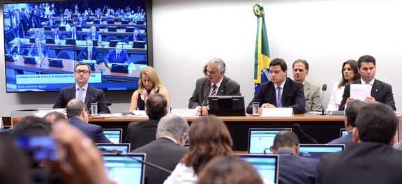 Conselho de Ética vota a favor da admissibilidade do relatório preliminar do deputado Marcos Rogério (PDT-RO)Antonio Cruz/ Agência Brasil-