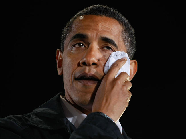 Obama anuncia controle de armas e se emociona Foto Divulgação