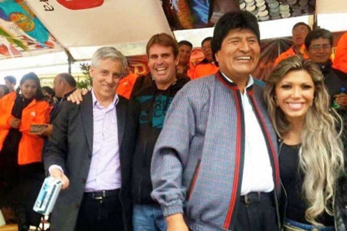 Evo Morales ex-namorada Zapata Foto Reprodução