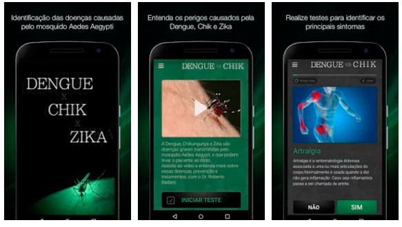 Aplicativos Google Play contra Zika Foto Divulgação
