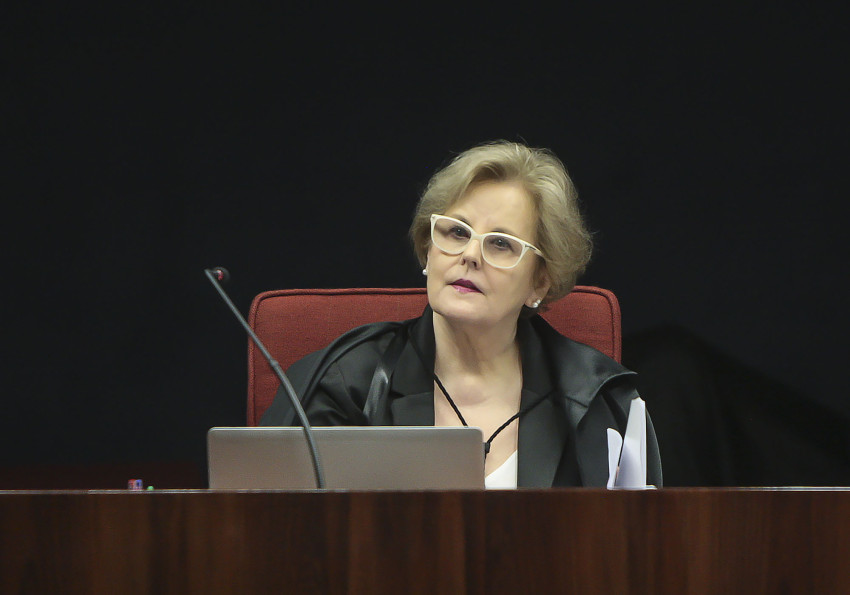 Brasília- DF- Brasil 01/03/2016- Ministra Rosa Weber durante sessão da 1ª turma do STF. Foto: Dorivan Marinho/SCO/STF (01/03/2016)