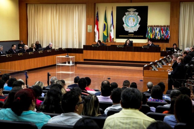 Manaus, 05/04/2016 - Sessão do Tribunal Pleno. Foto: Raphael Alves