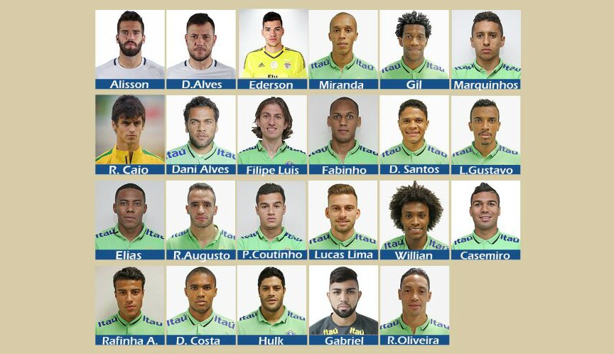 Convocados Seleção Crédito CBF