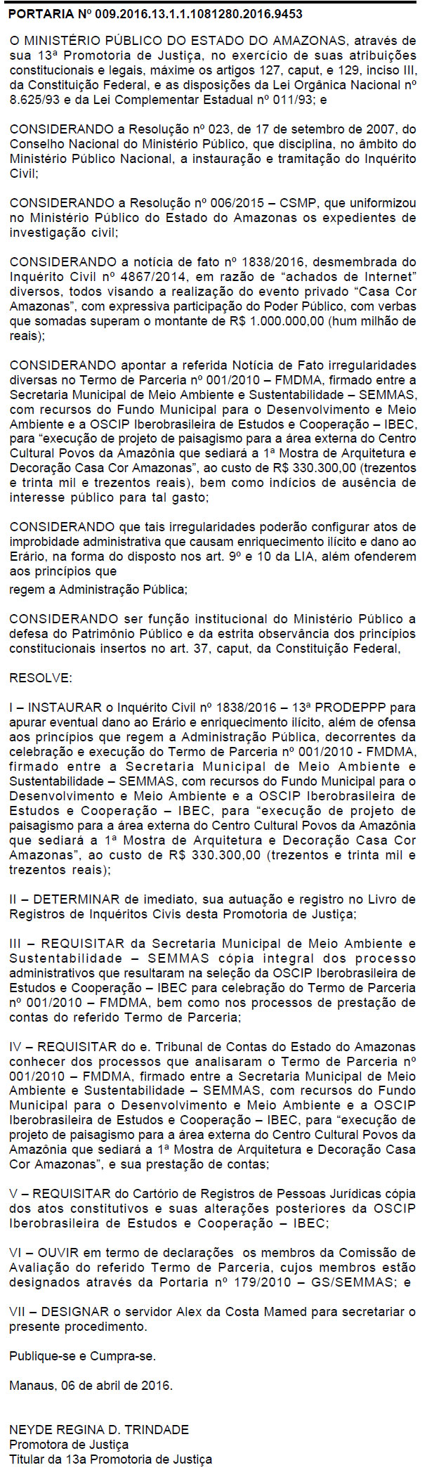 » AMAZONAS ATUAL - MP-AM investiga uso de dinheiro público no 'Casa Cor ...