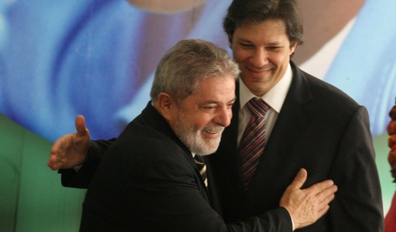 Sem Lula, que está preso, PT aposta em Fernando Haddad, mas recorrer a Justiça para ganhar tempo (Foto: Divulgação)
