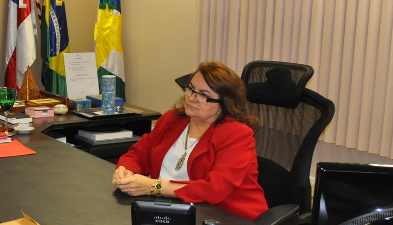 Presidente do TRT11, Maria das Graças diz que cortes afetaram estrutura de funcionamento da Justiça do Trabalho (Foto: TRT/Divulgação)