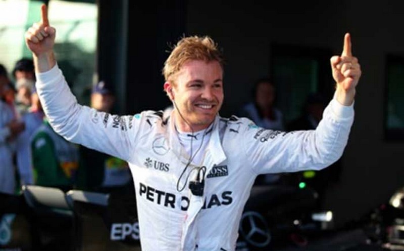 Nico Rosberg fez a pole do GP da Hungria de Fórmula 1. Lews Hamilton larga em segundo, neste domingo (Foto: Mercedes Racing) 