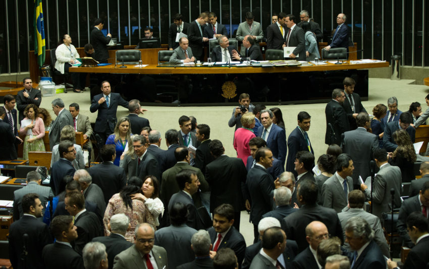 Brasília- D F23-08- 2016 Senador Renan calheiros durante sessão do congresso. Foto Lula Marques/Agência PT