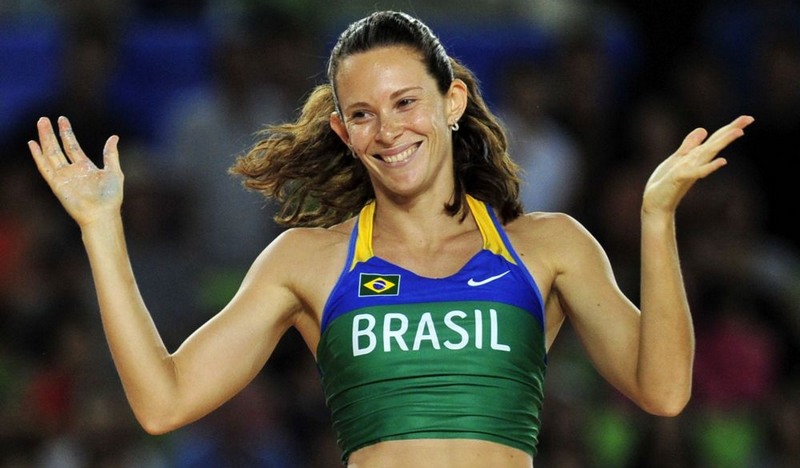 Fabiana Murer anunciou que deixa o esporte em função de hérnia na coluna (Foto: CBAt/Divulgação)