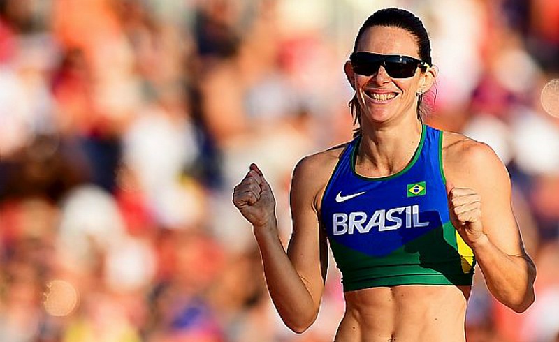 Fabiana Murer é a maior esperança de medalha para o Brasil, no salto com vara (Foto: CBAt/Divulgação)