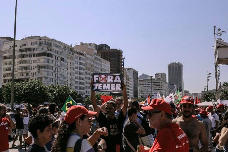 Manifestação Copacabana FBP