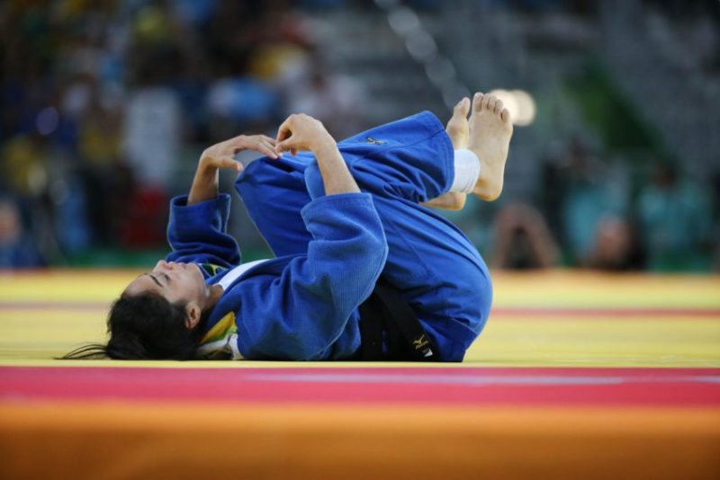 09 de Agosto de 2016 - Rio 2016 - Judô - Seminifal — Mariana Silva X TRSTENJAK Tina. Foto: Roberto Castro/ Brasil2016