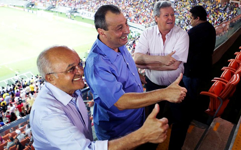 O governador José Melo e o senador Omar Aziz querem um candidato competitivo para disputar com Arthur (Foto: Divulgação/Secom)