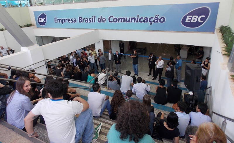 Mudança no comando da EBC e possíveis demissões mobilizaram funcionários para manter agencia (Foto: ABr/Agência Brasil)