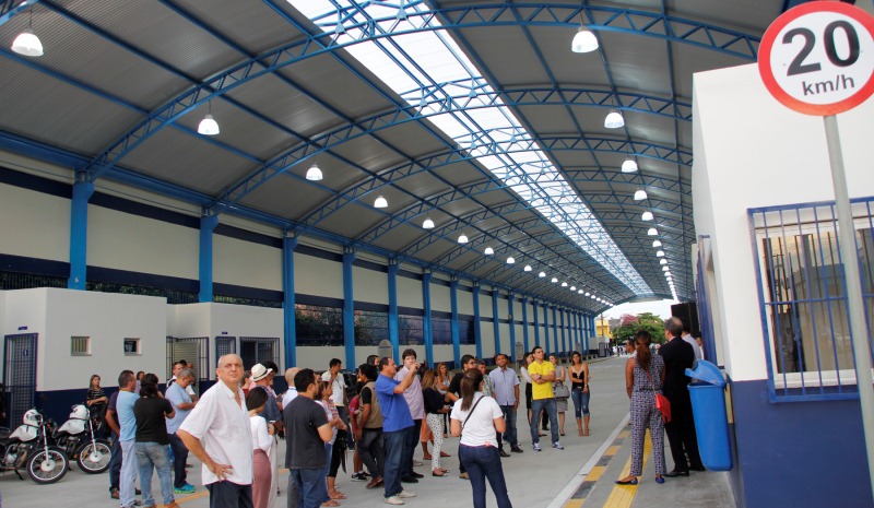 Terminal de ônibus virou Estação de Conexão, com internet wi-fi grátis para usuários (Foto: Marinho Ramos/Semcom)