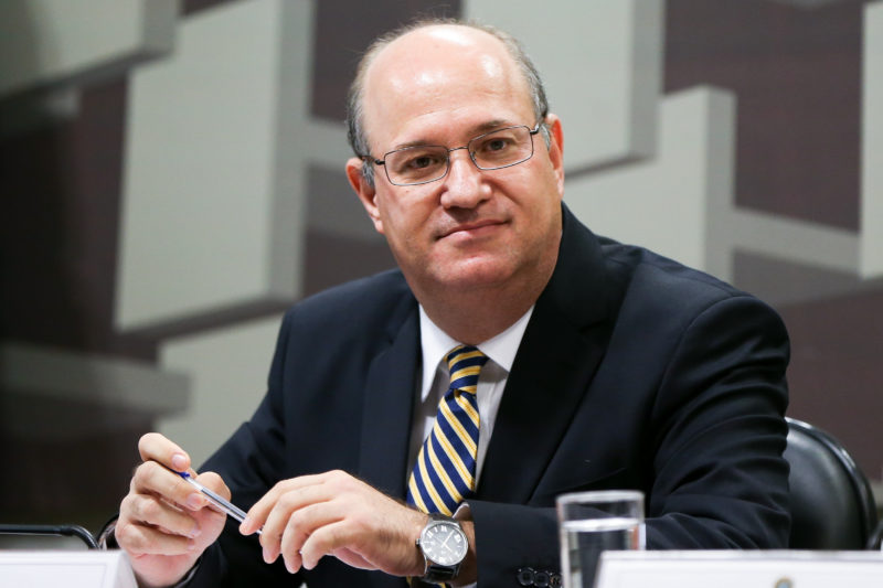 Brasília - O economista Ilan Goldfajn, indicado para a presidência do Banco Central (BC), é sabatinado na Comissão de Assuntos Econômicos (CAE) do Senado.  (Marcelo Camargo/Agência Brasil)