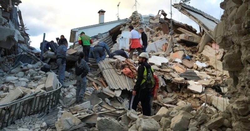 Três terremotos atingiram a região central da Itália. (Foto: Divulgação)