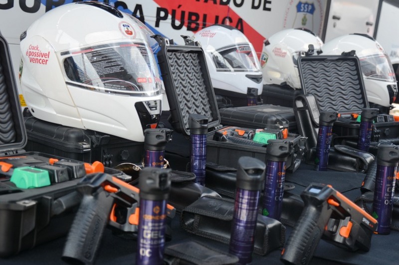 Armas não letais serão usadas no combate ao tráfico de drogas em Manaus (Foto: Suzana Martins/SSP-A)