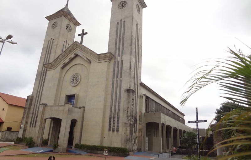 Festejos ocorrerão na Igreja de Aparecida, no Centro de Manaus, nesta quarta (Foto: Mapio/Divulgação)