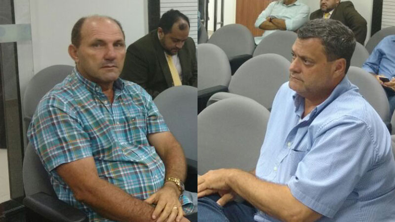 Raimundo Chicó, de Anamã, e Bruno Ramalho, de Carauari, tiveram os registros negados pelo TRE (Fotos: Rosiene Carvalho)