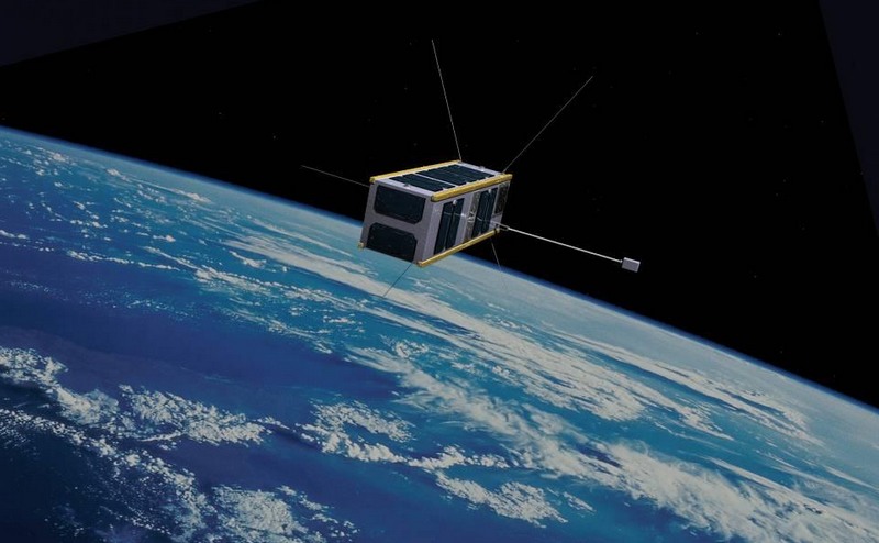 Satélite cubesat será usado pelos engenheiros para explorar órbita da Lua (Foto: Image Courtesy/Divulgação) 