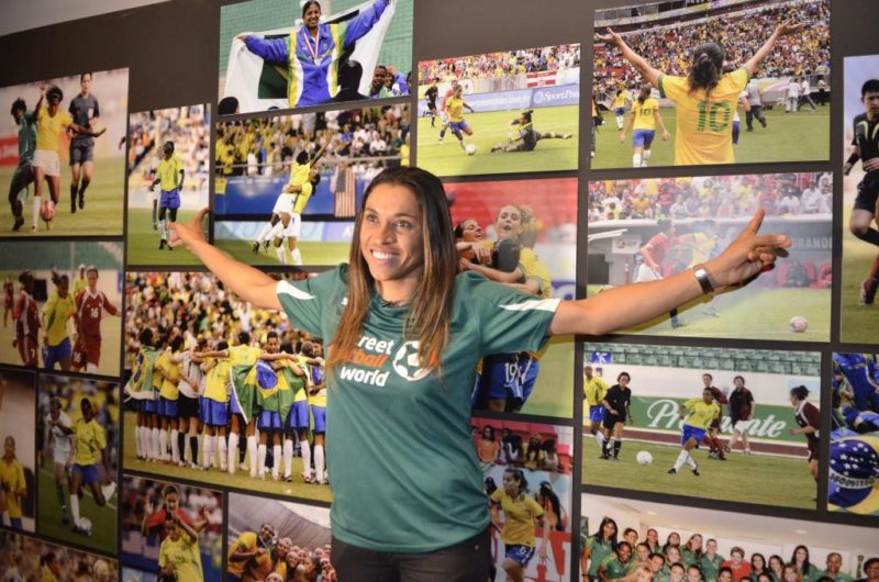 Aos 30 anos, Marta se destacou nesta temporada com a camisa da seleção brasileira (Foto: Fernando Frazão/ Agência Brasil)