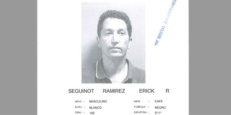Erik R. Seguinot Ramírez, 50 anos, foi fixado sob a acusação de violência doméstica. (Foto: Divulgação/Soraida Asad Sánchez)
