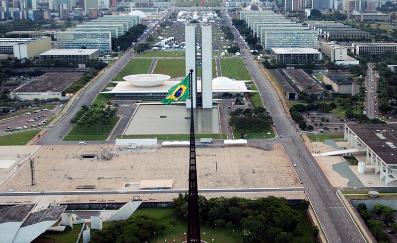Esplanada dos ministérios (Foto: Fábio Rodrigues Pozzebom/ABr)